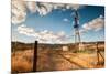 Desert Windmill-dan-edwards-Mounted Photographic Print