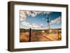 Desert Windmill-dan-edwards-Framed Photographic Print