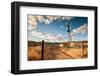 Desert Windmill-dan-edwards-Framed Photographic Print