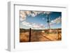 Desert Windmill-dan-edwards-Framed Photographic Print