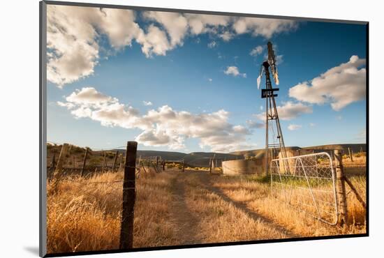 Desert Windmill-dan-edwards-Mounted Photographic Print