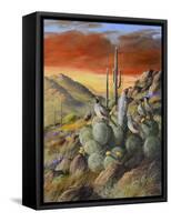 Desert-Trevor V. Swanson-Framed Stretched Canvas