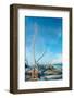 Deserted Beach 2-Mary Lou Johnson-Framed Photo