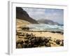 Deserted Beach at Praia Grande, Sao Vicente, Cape Verde Islands, Africa-R H Productions-Framed Photographic Print