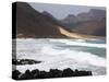Deserted Beach at Praia Grande, Sao Vicente, Cape Verde Islands, Atlantic Ocean, Africa-Robert Harding-Stretched Canvas
