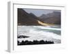 Deserted Beach at Praia Grande, Sao Vicente, Cape Verde Islands, Atlantic Ocean, Africa-Robert Harding-Framed Photographic Print