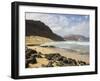 Deserted Beach at Praia Grande, Sao Vicente, Cape Verde Islands, Atlantic Ocean, Africa-Robert Harding-Framed Premium Photographic Print