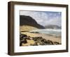 Deserted Beach at Praia Grande, Sao Vicente, Cape Verde Islands, Atlantic Ocean, Africa-Robert Harding-Framed Photographic Print