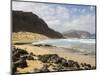 Deserted Beach at Praia Grande, Sao Vicente, Cape Verde Islands, Atlantic Ocean, Africa-Robert Harding-Mounted Photographic Print