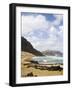 Deserted Beach at Praia Grande, Sao Vicente, Cape Verde Islands, Atlantic Ocean, Africa-Robert Harding-Framed Photographic Print