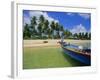 Deserted Beach on South Coast, Phu Quoc Island, Vietnam-Tim Hall-Framed Photographic Print