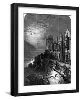 Deserted Castle-S Read-Framed Art Print