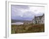 Deserted Croft, Isle of Lewis, Outer Hebrides, Scotland, United Kingdom-Lee Frost-Framed Photographic Print