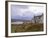 Deserted Croft, Isle of Lewis, Outer Hebrides, Scotland, United Kingdom-Lee Frost-Framed Photographic Print