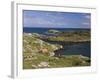 Deserted Crofts at Township of Manish, Isle of Harris, Outer Hebrides, Scotland, United Kingdom-Lee Frost-Framed Photographic Print