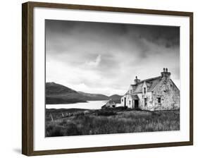 Deserted Farm Near Arivruach, Isle of Lewis, Hebrides, Scotland, UK-Nadia Isakova-Framed Photographic Print