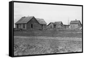 Deserted Houses-S.T. Dana-Framed Stretched Canvas