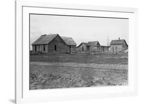 Deserted Houses-S.T. Dana-Framed Photographic Print