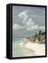 Deserted Island (Cay), Eastern Providenciales, Turks and Caicos Islands, West Indies, Caribbean-Kim Walker-Framed Stretched Canvas