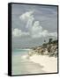 Deserted Island (Cay), Eastern Providenciales, Turks and Caicos Islands, West Indies, Caribbean-Kim Walker-Framed Stretched Canvas