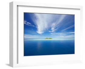 Deserted Island, Maldives, Indian Ocean, Asia-Sakis Papadopoulos-Framed Photographic Print