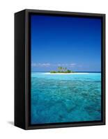 Deserted Island, Maldives, Indian Ocean-Sakis Papadopoulos-Framed Stretched Canvas