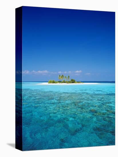 Deserted Island, Maldives, Indian Ocean-Sakis Papadopoulos-Stretched Canvas