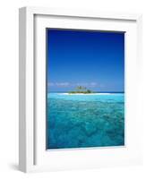 Deserted Island, Maldives, Indian Ocean-Sakis Papadopoulos-Framed Photographic Print