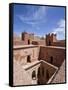 Deserted Kasbah on the Road of a ThoUSAnd Kasbahs, Tenirhir, Morocco-William Sutton-Framed Stretched Canvas