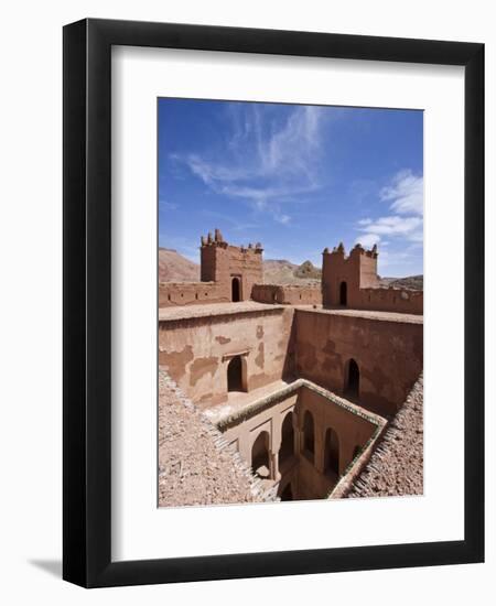 Deserted Kasbah on the Road of a ThoUSAnd Kasbahs, Tenirhir, Morocco-William Sutton-Framed Premium Photographic Print