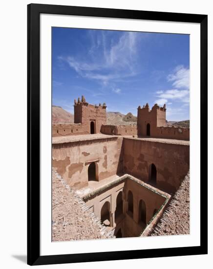 Deserted Kasbah on the Road of a ThoUSAnd Kasbahs, Tenirhir, Morocco-William Sutton-Framed Photographic Print