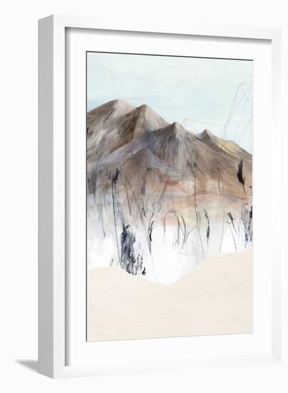 Deserted Mountain I-PI Studio-Framed Art Print