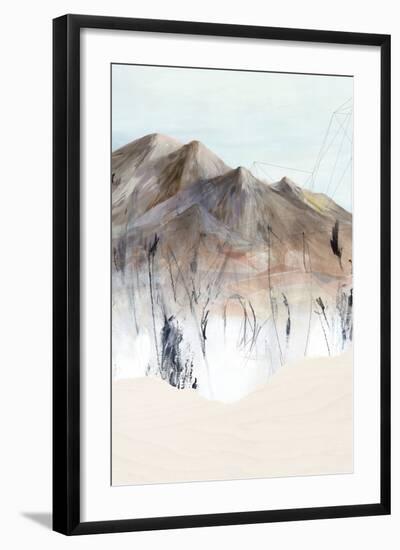 Deserted Mountain I-PI Studio-Framed Art Print