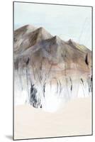 Deserted Mountain I-PI Studio-Mounted Art Print