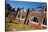 Deserted Red Brick Apartments East St. Louis-Joseph Sohm-Stretched Canvas