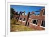 Deserted Red Brick Apartments East St. Louis-Joseph Sohm-Framed Photographic Print