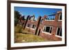 Deserted Red Brick Apartments East St. Louis-Joseph Sohm-Framed Photographic Print