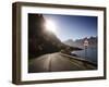 Deserted Road Lofoten Islands, Norway, Scandinavia, Europe-null-Framed Photographic Print