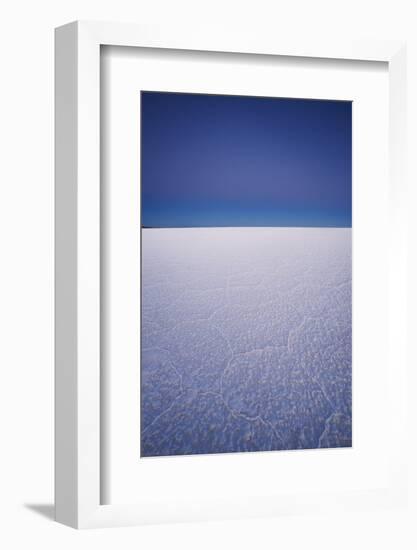 Deserted Salt Flats at Twilight, Salar De Uyuni, Bolivia, South America-Kim Walker-Framed Photographic Print
