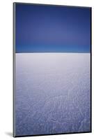 Deserted Salt Flats at Twilight, Salar De Uyuni, Bolivia, South America-Kim Walker-Mounted Photographic Print