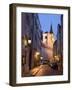 Deserted Street, Old Town, Prague, Czech Republic, Europe-Martin Child-Framed Photographic Print