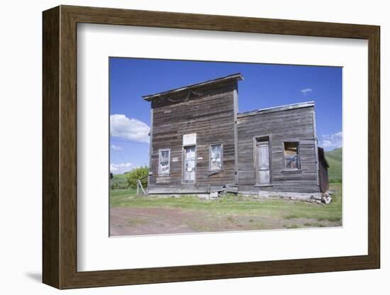 Deserted Western Town Front-Joseph Sohm-Framed Photographic Print