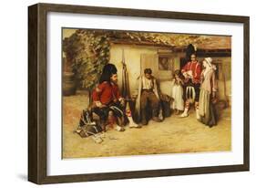 Deserted-Frank Holl-Framed Giclee Print