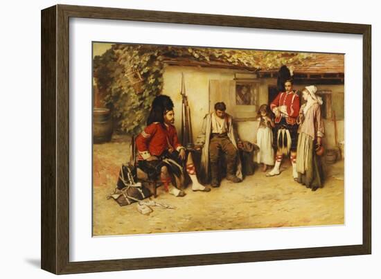 Deserted-Frank Holl-Framed Giclee Print