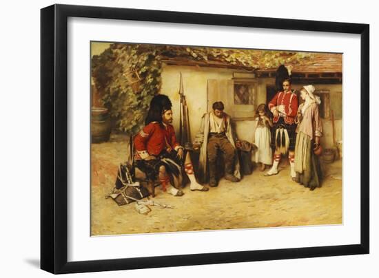 Deserted-Frank Holl-Framed Giclee Print