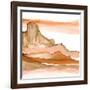 Desertscape V-Chris Paschke-Framed Art Print