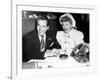 Desi Arnaz and Lucille Ball at the Stork Club, 1947-null-Framed Photo