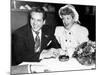 Desi Arnaz and Lucille Ball at the Stork Club, 1947-null-Mounted Photo