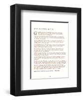 Desiderata-null-Framed Art Print