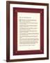 Desiderata-The Inspirational Collection-Framed Giclee Print